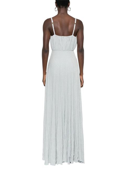 Abito Red Carpet in jersey lurex con fiore ricamato ELISABETTA FRANCHI | Abiti | ABR2252E2A28